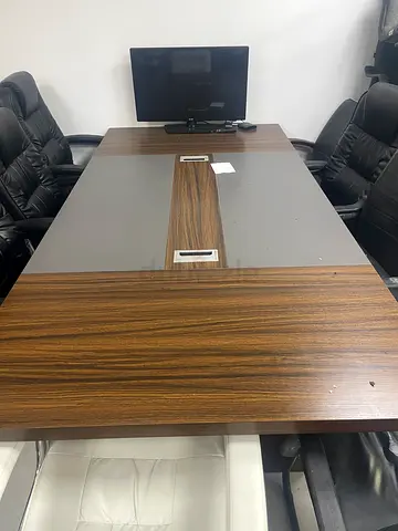 Office table and chairs