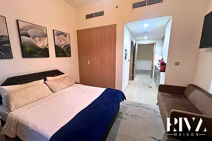 Fully Furnished | Luxury Upgraded Studio | Azizi