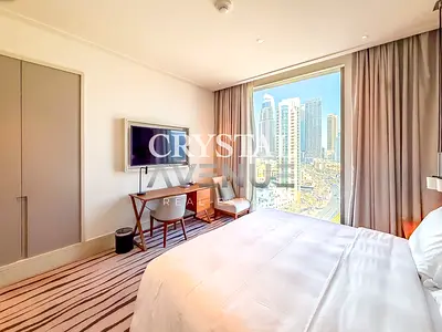 شقة فندقية مفروشة بغرفتي نوم | فيدا ريزيدنس داون تاون | مناظر المدينة والأفق