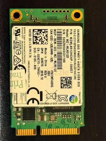 MSATA SSD Toshiba 512GB