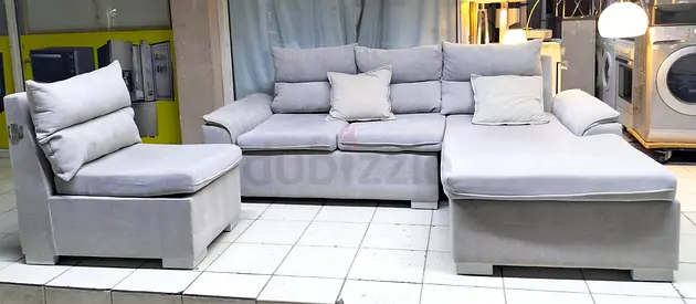 Lshape sofa available for sale