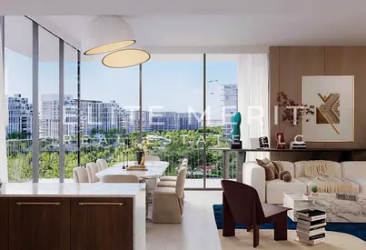 3BR Apartment | Furnished | Park & Pool Views | Palace Residences Hillside A