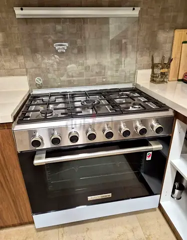 Technogas 5Burner full gas cooker 90cm