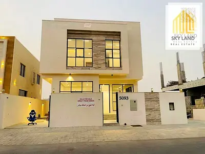 Own your dream villa - opposite a park, street, and alley - including water, electricity, and air c