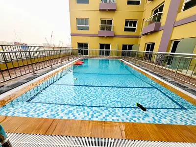 FULLY FURNISH 1 BEDROOM WITH 2 BATHROOMS GYM POOL PARKING ON PRIME LOCATION CONTACT US NOW