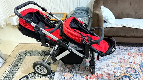 Stroller for twin very good condition