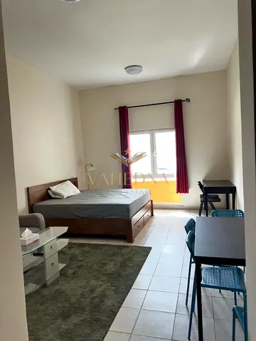 Semi-Furnished Studio | Ground Floor | Community View | 4 Cheques