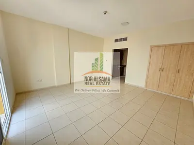 استوديو غير مفروش | شرفة | إطلالة على وسط المدينة | EMR-10 International City