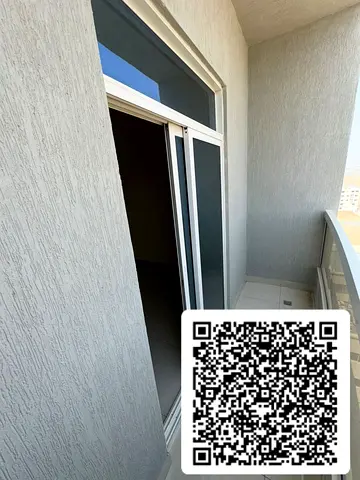 📣 Brand new apartment in Al Jurf 3, Ajman! Spacious 1BR with balcony, 2 bathrooms, built-in wardrobes, premium finishing, and a prime location.