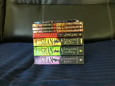 8 DARREN SHAN BOOKS