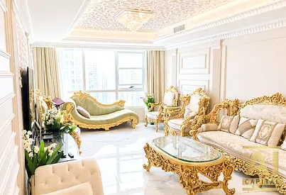 Fully Upgraded 3BR | High Floor | Furnished Unit