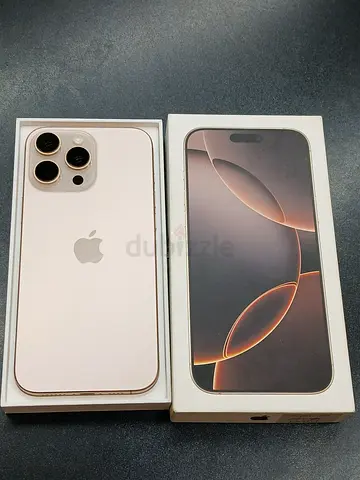 Iphone 16 Pro Max 256GB TDRA Desert titanium 10/10 condition