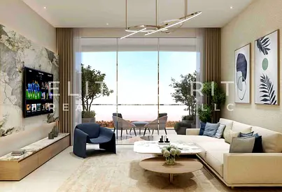 Furnished 1BR Apartment | Lagoon Views 14 | Waterfront & Pool Outlook