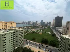 Spacious Chiller Free 1BHK Apartment With Park View Sea View &amp; 6 cheque payment