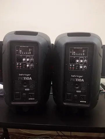 Behringer Pk110A Active 320 Watt 10 Pa Speaker System With Built-In Media Player, Bluetooth