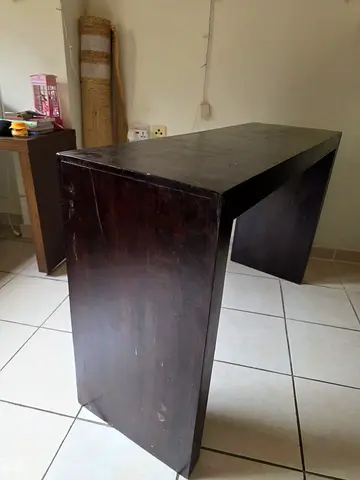 Solid Pure Wood Writing Desk / Console Table - Minimalist Design