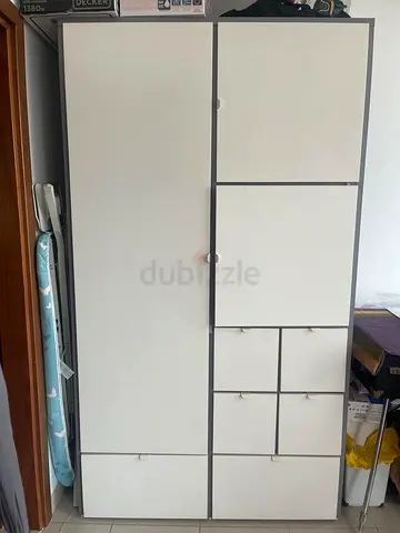 Large quality white wardrobe