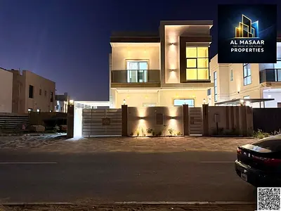 A unique opportunity at an attractive price and with no annual fees: Own a villa for sale in Ajman, first occupancy, freehold, super deluxe finishing,