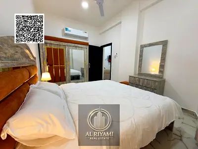 شقة غرفة وصالة مفروشة للإيجار الراشدية 3 موقع مميز