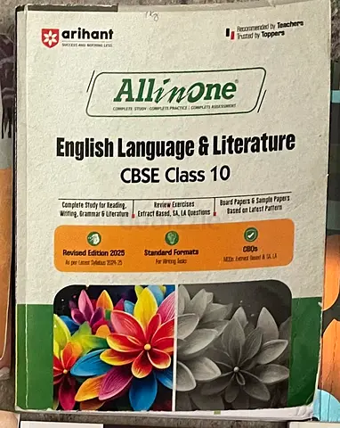 All in One Grade 10 English Language and literature guide book