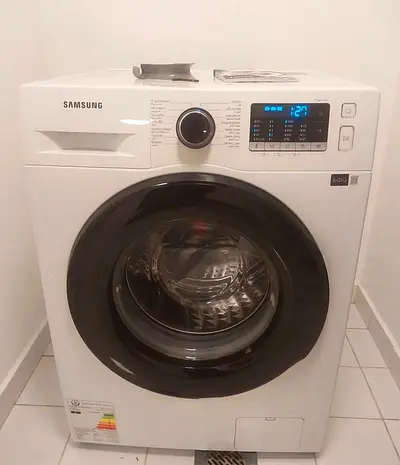 Free Delivery- SAMSUNG 9KG Washing Machine Latest Model With Digital Clock 60x60 cm