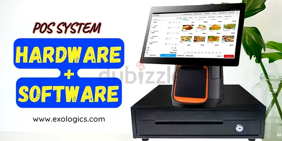 Reliable POS Cashier Machine for Small Medium Businesses with software