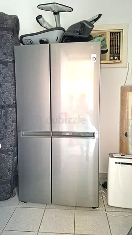Lg side by side refrigerator new model same like new condition