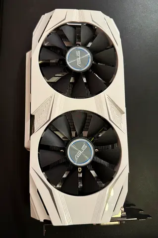 ASUS Dual-Fan White Graphics Card GTX 1060 6GB