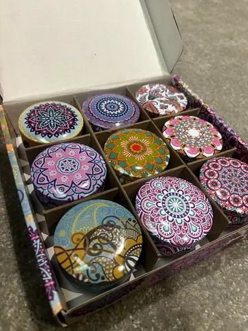 9 pcs scented candles set