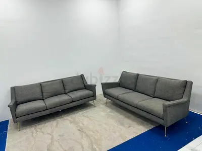 Excellent condition west elm 3+3 seater sofa