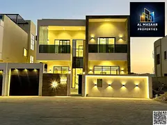 A unique opportunity at an attractive price and with no annual fees: Own a villa for sale in Ajman,