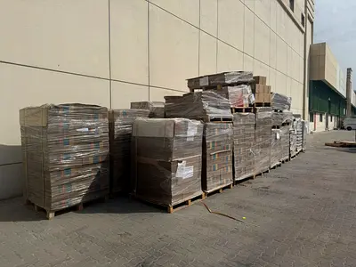 Bulk Cartons and packing items - mixed sizes, ready for pickup