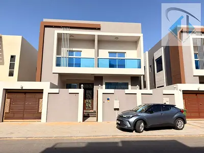 للايجار فيلا في الياسمين بعجمان 5غرف ومجلس وصاله ومطبخ واسع مع غرفة خادمه