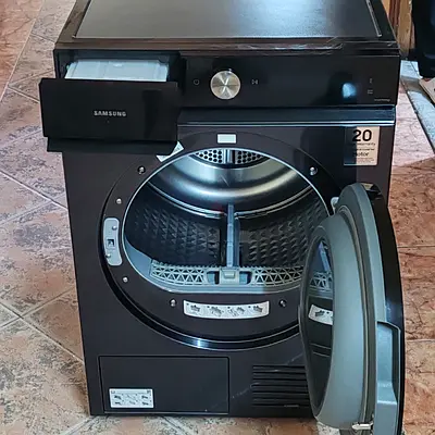 Samsung Front-Load Tumble Dryer - Black, Good Working Condition