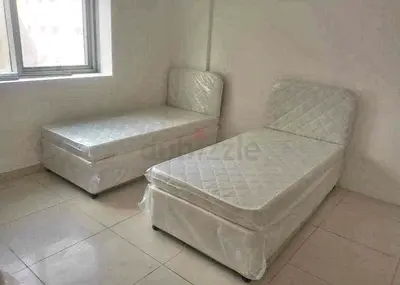 Two single beds with mattresses - ready to use