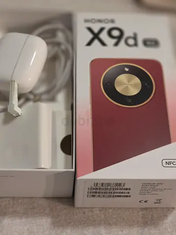 Honor X9d smartphone with box and charger - new condition