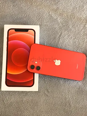 Red Apple iPhone 12 (128GB) with Box - Excellent Condition