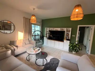 Furnished 1BR | Balcony | City & Community Views