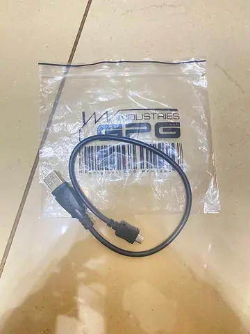 Short USB-A to Micro-USB Cable/ Normal Charging Cable - Good Condition