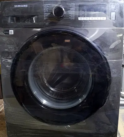 Samsung Front Load Washing Machine - Black, 8kg (Good Condition)