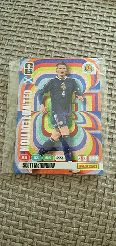 Panini Limited Edition Scott McTominay Football Sticker/Card (Scotland) - Rare Collectible
