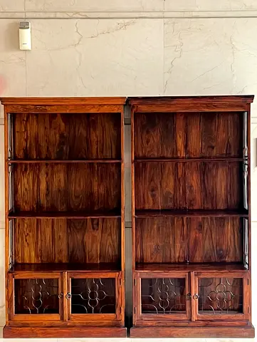 Marina solid wood bookcase