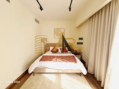 LUXURY Spacious fully furnished 2bhk apartment with Balcony 12 cheaqes Payment.