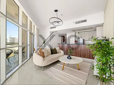 Vacant 1BR Furnished | Reef Residence JVC