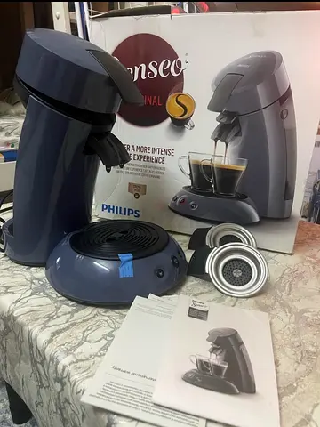 Philips Senseo Single-Serve Coffee Pod Machine (With Base  Manuals) - for spear parts only