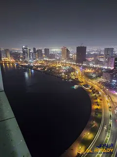 Spacious 2 Bedroom Apartment for Rent | Bu Khamsin Tower, Al Majaz 3 | Sea View Living