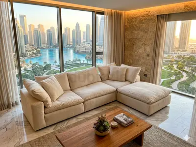 Marina home feather 🪶 filled sofa