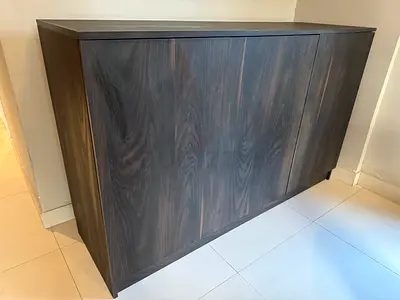 Wood cabinet