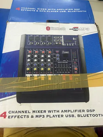 Professional audio mixer