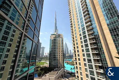 3BR + Maids| Vacant | Burj view | Furnished